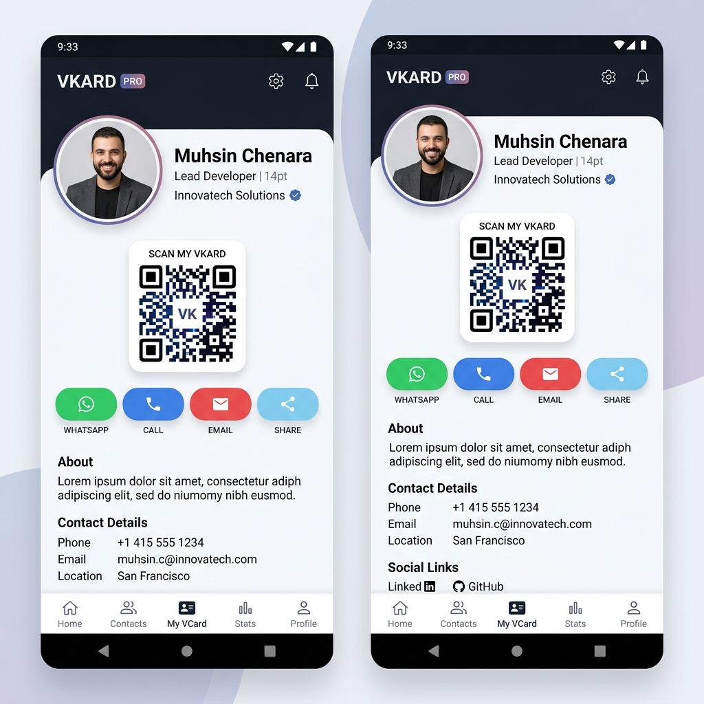 Digital Card View